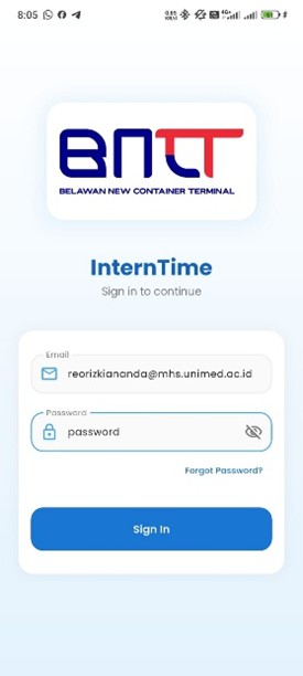 InternTime (Corporate Attendance PT BNCT) Cover